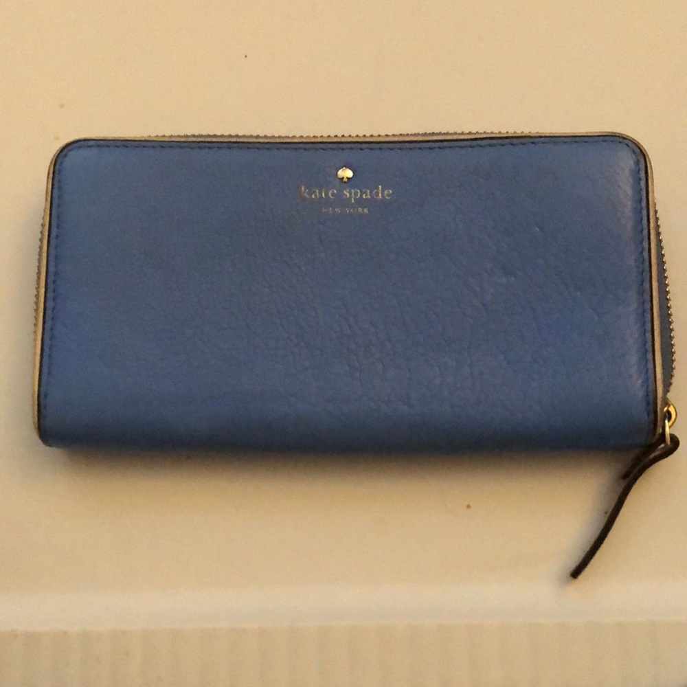 Baby blue Kate Spade wallet